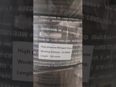 22mm Tel Takviyeli Hidrolik Kauçuk Hortum Spiralli Uzatılabilir Endüstriyel Kauçuk Hortum