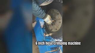 6 inç hortum sıkma makinesi