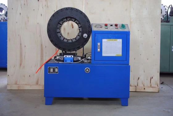 200pcs/h Çalışma verimliliği 800T 6-76mm Crimping aralığı için Hidrolik hortum Crimping Makine