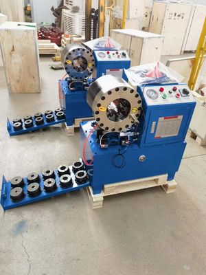 İyi bir fiyat. 600T 3KW Hidrolik Hortum Sıkma Makinesi DX68 İleri Teknoloji çevrimiçi