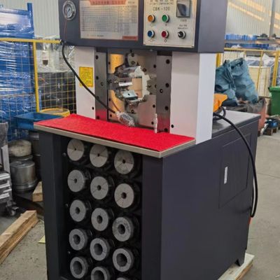 CBK-120 3 İnç Hidrolik Hortum Sıkma Makinesi Cihaz İçin 6 Katmanlı Hortum