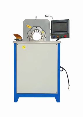 Bir Tek seferlik Kırpma AC Hose Kırpma Makinesi 6-76mm Kırpma aralığı için 5.5KW Motor Gücü