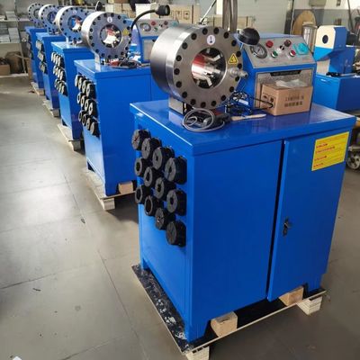 İyi bir fiyat. 2 inç elektrikli kauçuk hortum kırpma makinesi 600T kırpma gücü çevrimiçi