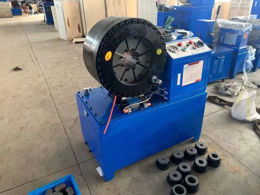 1/8 ila 4 Inch Crimping Range Elektrikli Hidrolik Crimping Aracı 0.01mm Hassaslık 850 * 530 * 940 mm Boyutlu Crimping Makinesi