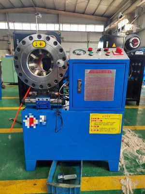 2 Inch Boyut 730*480*740mm Çok yönlü Kısa DX68 hortum kırpma makinesi Eşleşen 10 Dies CE Sertifikasyonu
