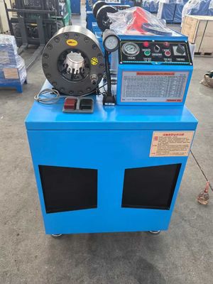 2 Inch 10 Dies Yeni Model Büyük Güçlü 4 Kw Taşınabilir hortum kırpma makinesi / hortum kırpıcı