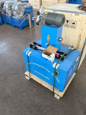 Yüksek performanslı elektrikli 2 inç 6 katmanlı boru kesme ve bıçağı olan kayma makinesi