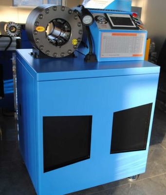 PLC Kontrol Sistemi OEM Büyük Kapasite Taşınabilir Hidrolik hortum Crimping Makinesi Hidrolik Hortum Crimper
