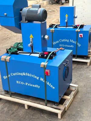 Yüksek performanslı elektrikli 2 inç 6 katmanlı boru kesme ve bıçak koruyucu kapağı ile kaydırma makinesi