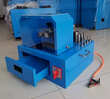 12v 2 Inch Skiving Mandrel 10 Pcs Hose Kesme Makinesi 530*480*500mm Hose Skiving ve Peeling Makinesi