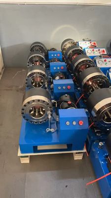 12V/24V 10 Diş 2 İnç Manuel Örgülü Hortum Sıkma Makinesi Akülü Hidrolik Hortum Boru Sıkma Makinesi 6-51mm