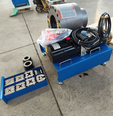 İyi bir fiyat. 600T Crimping Force Hydraulic Hose Crimping Machine with 0.01mm Accuracy and 30mpa System Pressure çevrimiçi