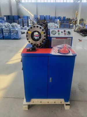 İyi bir fiyat. 3KW Fren Hortumu Sıkma Makinesi 600t Boru Sıkma200 Adet / Saat 6-51mm 51BY Güvenli çevrimiçi