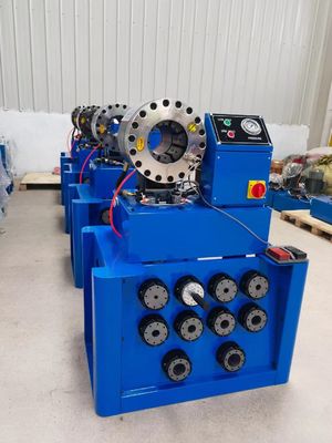 Yüksek Basınçlı Hidrolik Hortum Sıkma Makinesi 38mm Hızlı Açma P38