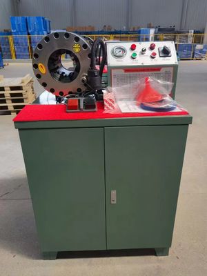 İyi bir fiyat. Ayak Pedallı 600T Özel Renkli Hidrolik Hortum Sıkma Makinesi 1/4 ila 2 İnç çevrimiçi