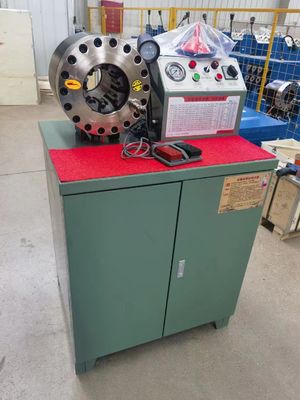 İyi bir fiyat. 6 - 51mm 51BY Hidrolik Hortum Sıkma Makinesi 3KW Büyük Güçlü Motor çevrimiçi
