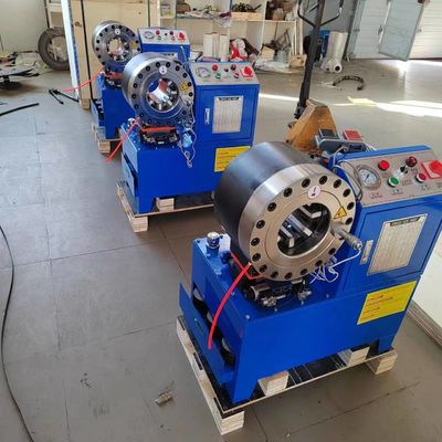 Hafif DX68 hortum kırpma makinesi 200 pcs/h Çalışma verimliliği