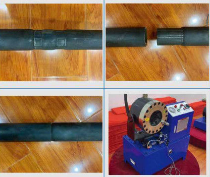 İyi bir fiyat. Aygıt başı 360° döndürülmüş 1-90mm Crimping Range 260Kg ve Boyutu 950*750*1050 mm ile Hidrolik Çelik Boru Crimping Makinesi çevrimiçi