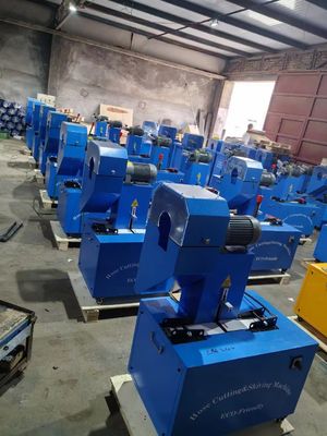 İyi bir fiyat. Mavi Renkler 128 KG Ve Boyutu 850*600*1200mm Özel Özellikler Otomatik Kesme için Hidrolik hortum kesme makinesi çevrimiçi