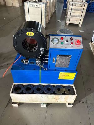 İyi bir fiyat. Elektrikli 200 pcs/h İş verimliliği 800T Hidrolik hortum kırpma makinesi ile 6-76mm kırpma aralığı için çevrimiçi