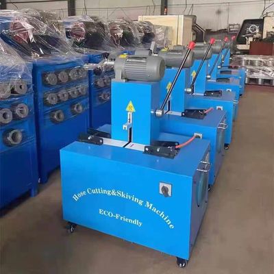 İyi bir fiyat. Elektrikli 2 inç 6-51mm 1/4 ila 2 inç boru kesme ve bıçaklı kauçuk boru kesme makinesi ile kayma makinesi çevrimiçi