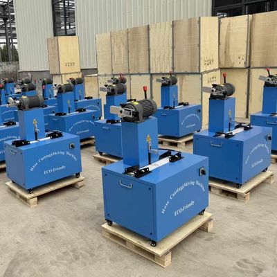 Yüksek performanslı elektrikli 2 inç 6-51 mm 1/4 ila 2 inç boru kesme ve bıçağı olan kayma makinesi