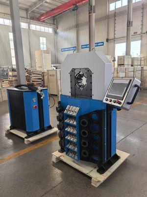 0.01mm hassasluklu hortum kırpma makinesi 4 inç büyük kapasiteli kırpma aralığı elektrikli hidrolik kırpma aracı