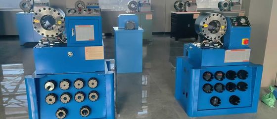 Paslanmaz çelik boru hortum kırpma makinesi P38 örgü hortum kırpma makinesi yüksek doğruluk 1.5 ve 2 inç rak ve hızlı değişim kalıp araçları ile