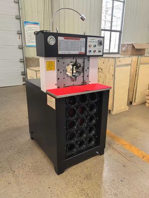 Siyah Renkli 3 Inch Button Kontrol Sistemi Büyük Aralıklı Ac Hidrolik hortum Kırma Makinesi Klima Hortum Kırıcı
