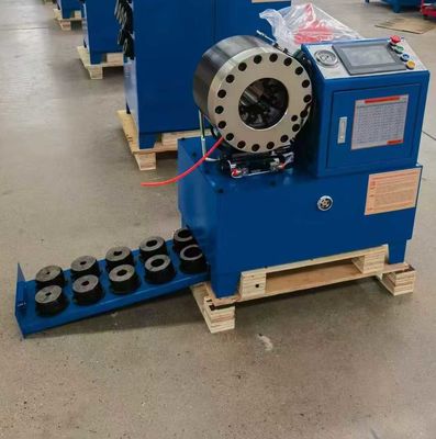 PLC Kontrol Sistemi 2 Inch 10 Dies DX68 Hose Crimping Machine Hose Crimper