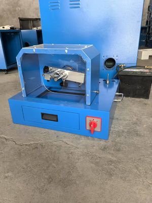 Taşınabilir ve Hafif 12V Araç Yükleme Elektrikli 2 Inç Mavi Renkli hortum kaydırma makinesi 530mmX480mmX500mm 35kg Hortum Kaydırma Makinesi / Hortum Peeling Makinesi için