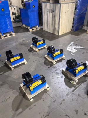 25mm 1 Inch Crimp El El Çöp Çöpleme Makinesi / Çöp Çöpleme Makinesi ile Geniş Boyutlu Çöpleme Makinesi