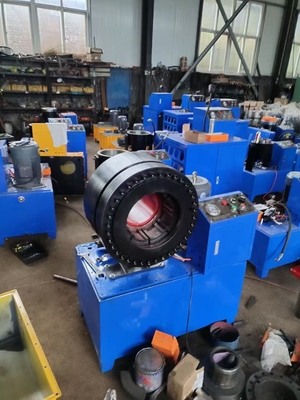 Çelik Elektrikli Boru Sıkma Makinesi 220V/380V 6 İnç Borular İçin 1000psi