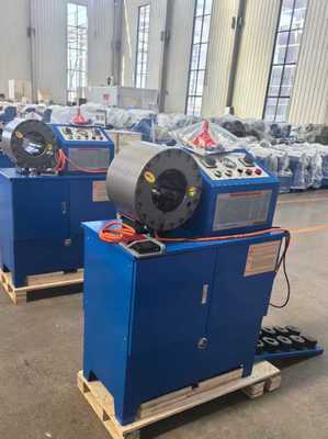 İyi bir fiyat. 2 Inch Hydraulic Hose Crimping Machine with 10 Dies and 6-51mm Range for Wide Hose Applications çevrimiçi
