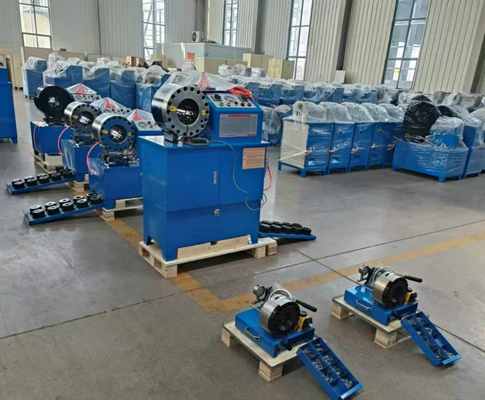 İyi bir fiyat. 2 Inch Hydraulic Hose Crimping Machine with Double Functions and 310kgs Net Weight for Efficient Hose Processing çevrimiçi