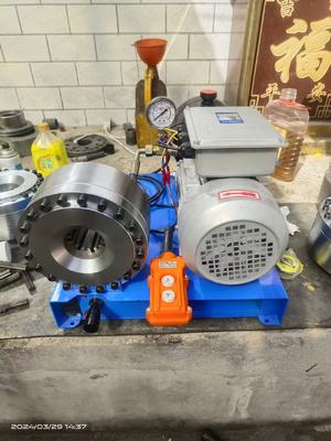 Elektrikli 220V hidrolik hortum kırpma makinesi 2.2KW güç ve dayanıklı çelik yapısı için 1 yıllık garanti ile