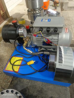 2.2 KW 220V Hidrolik Hortum Sıkma Makinesi, 1/4 İnç'ten 1 İnç'e Kadar Sıkma Aralığı, 6-25mm Hortumlar ve 7 Kalıp İçin