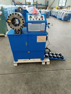İyi bir fiyat. Hydraulic Hose Crimping Machine with 26Mpa/31.5Mpa System Pressure 320kg Gross Weight and 1030*510*1270 mm Dimension çevrimiçi