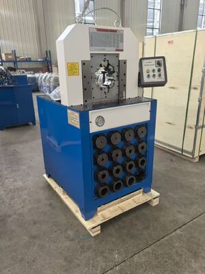 İyi bir fiyat. 3 İnç Hidrolik Hortum Sıkma Makinesi, 110V/220V/380V/415V Voltaj ve Mavi/Beyaz veya Özel Renkte 1 Yıl Garanti çevrimiçi