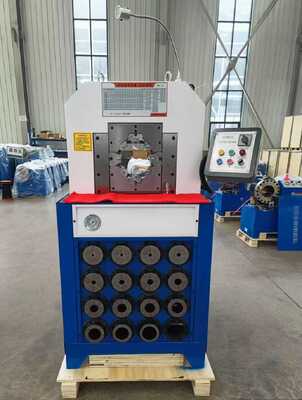 İyi bir fiyat. 3 Inch Hydraulic Hose Crimping Machine with 1000T Crimping Force 31.5MPA Rated Pressure and 6-76mm Crimping Range çevrimiçi