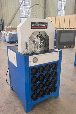 İyi bir fiyat. 3 İnç Hidrolik Hortum Sıkma Makinesi, 2800KN Sıkma Kuvveti ve 31.5MPA Nominal Basınç çevrimiçi