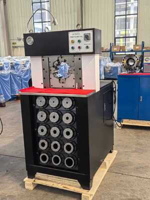 İyi bir fiyat. Düğme Kontrollü Hidrolik hortum kırpma makinesi 6-76 mm kırpma aralığı ve 165 mm maksimum açılışla çevrimiçi