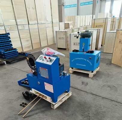 DX68 6-51mm Crimping Aralıklı Hidrolik hortum Crimper 10 Örtü ve 200 Pcs Per Hour Verimlilik Hortum Pres Makinesi