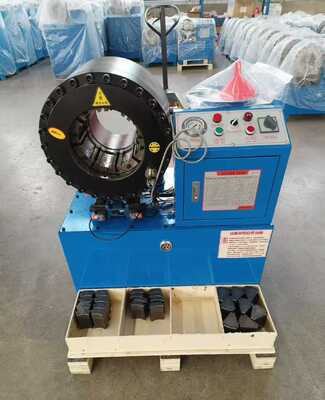 İyi bir fiyat. 3 İnç Elektrikli Hidrolik Hortum Sıkma Makinesi, 800T Sıkma Kuvveti, 6-76mm Aralığı ve 200 adet/saat Kapasiteli çevrimiçi