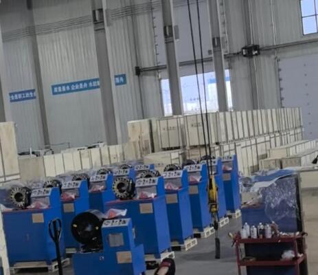 Hidrolik Hortum Crimper için 0,01 Mm Doğruluk ve 6-51mm Aralığı ile 2 İnç 600T Sıkma Kuvveti Kauçuk Hortum Sıkma Makinesi