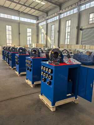 İyi bir fiyat. 600T Krimp Kuvvetli Kauçuk Hortum Sıkma Makinesi, 0.01 mm Hassasiyet ve 6-51mm Aralığı ile Hidrolik Hortum Sıkıcı çevrimiçi