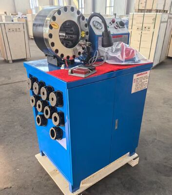İyi bir fiyat. 600T Crimping Force Rubber Hose Crimping Machine with 6-51mm Range and 10 Interchangeable Dies for Hydraulic Hose Crimper (Hidrolik Hortum Crimper için 10 Değiştirilebilir Döşeme) çevrimiçi