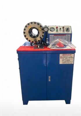 İyi bir fiyat. 2 inç 600T Kauçuk Hortum Sıkma Makinesi Daha Yüksek Model Mavi Renk 220v/380v Gerilim, 6-51mm Aralığı ve 10 Değiştirilebilir Kalıp ile çevrimiçi