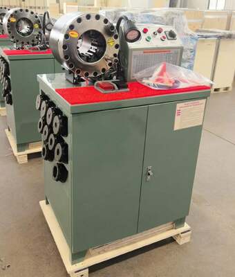İyi bir fiyat. 2 inç 600T Kauçuk Hortum Sıkma Makinesi Daha Yüksek Model Yeşil Renk 220v/380v Gerilim, 6-51mm Aralığı ve 10 Değiştirilebilir Kalıp ile çevrimiçi