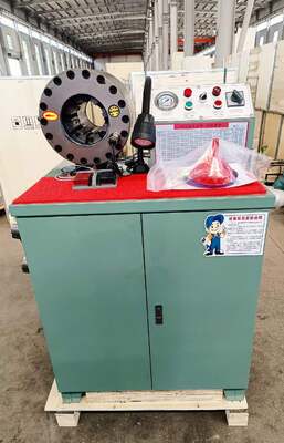 İyi bir fiyat. 2 inç 600T Kauçuk Hortum Sıkma Makinesi Daha Yüksek Model Yeşil Renk 220v/240v/380v/415v Gerilim, 6-51mm Sıkma Aralığı ve 10 Değiştirilebilir Kalıp ile çevrimiçi